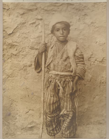 Assyrian child with a staff, Van Province