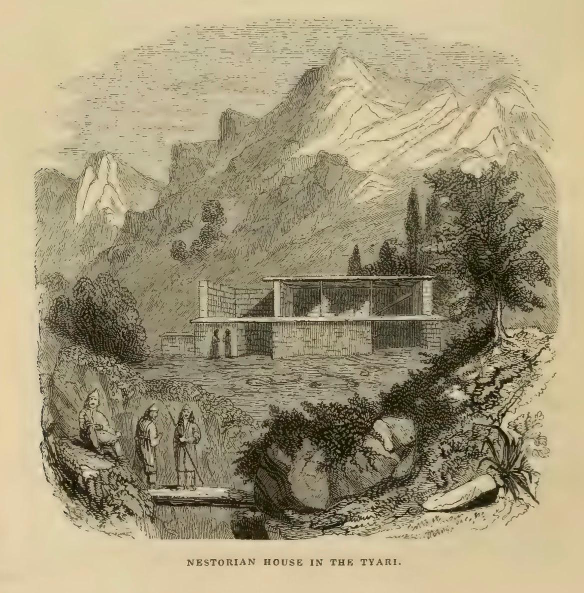 Nestorian (Assyrian) house in Tiyari