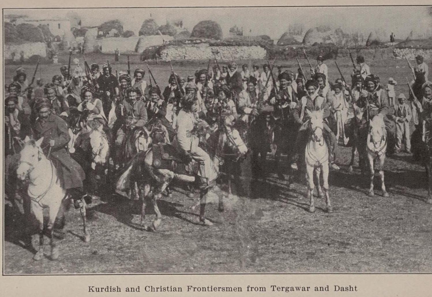 Kurdish and Christian frontiersmen from Tergawar and Dasht