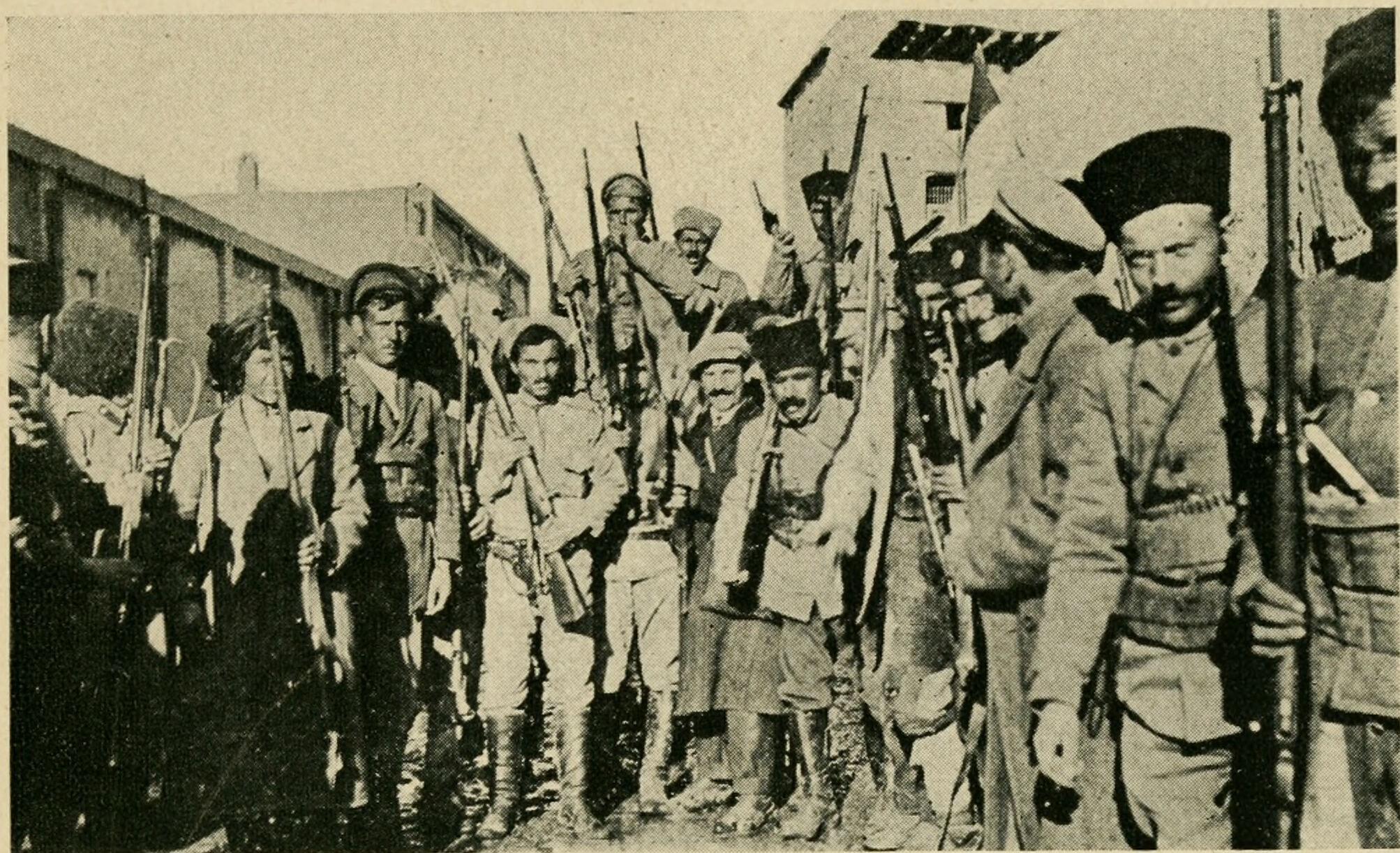 The army of defence at Urmia, 1918