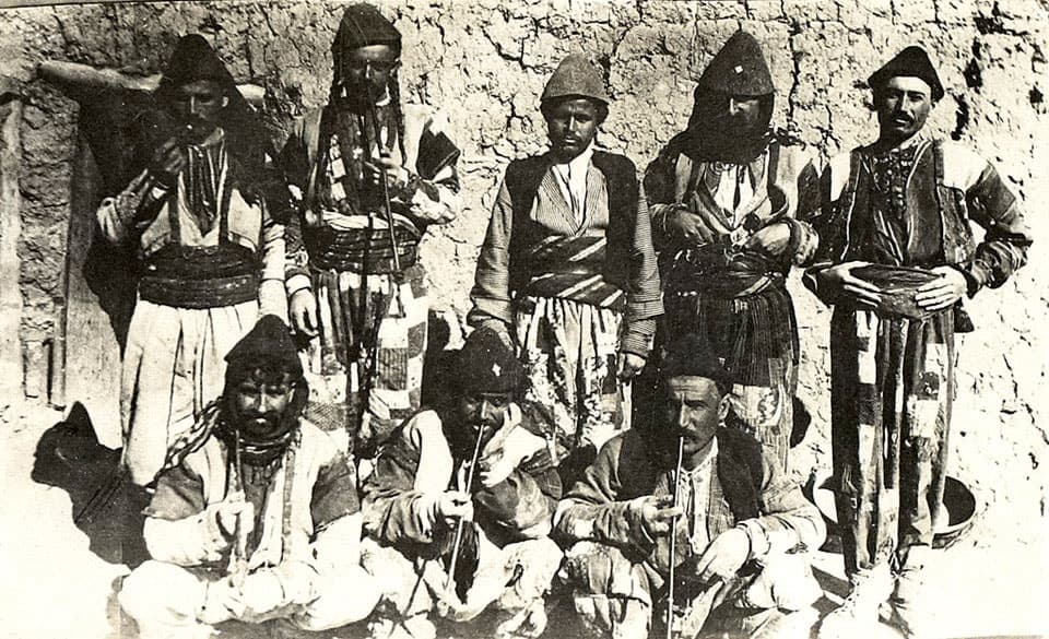 Assyrian fighters from Jilu, 1918