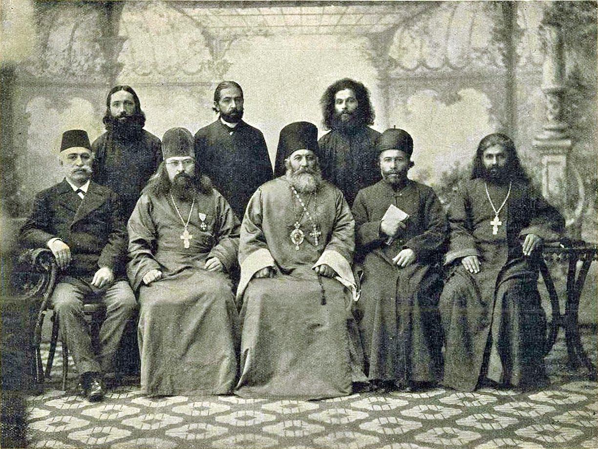 Leaders of the 1898 union of Urmia Assyrians with Russian Orthodoxy