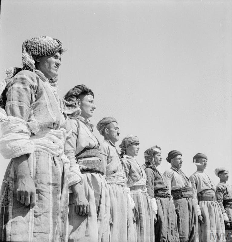 Assyrian recruits to the Iraq Levies at Habbaniya, 1942
