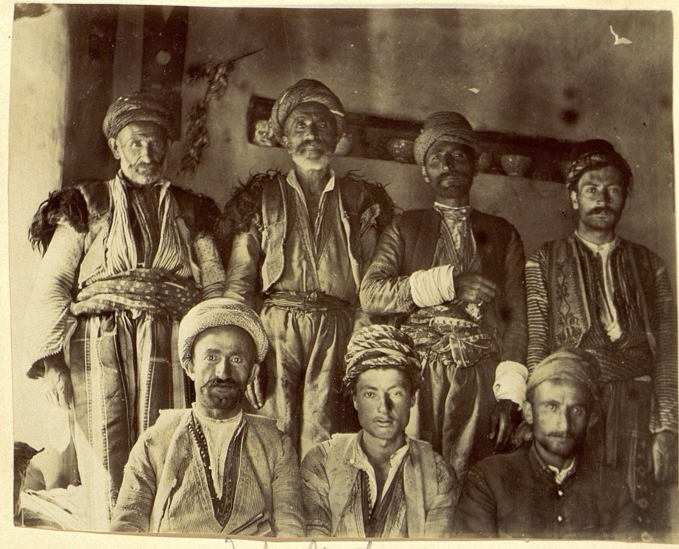 Hakkari Assyrian men, c. 1900
