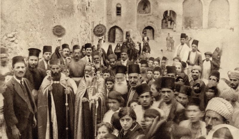 Celebration at the Syriac Orthodox monastery in Mosul