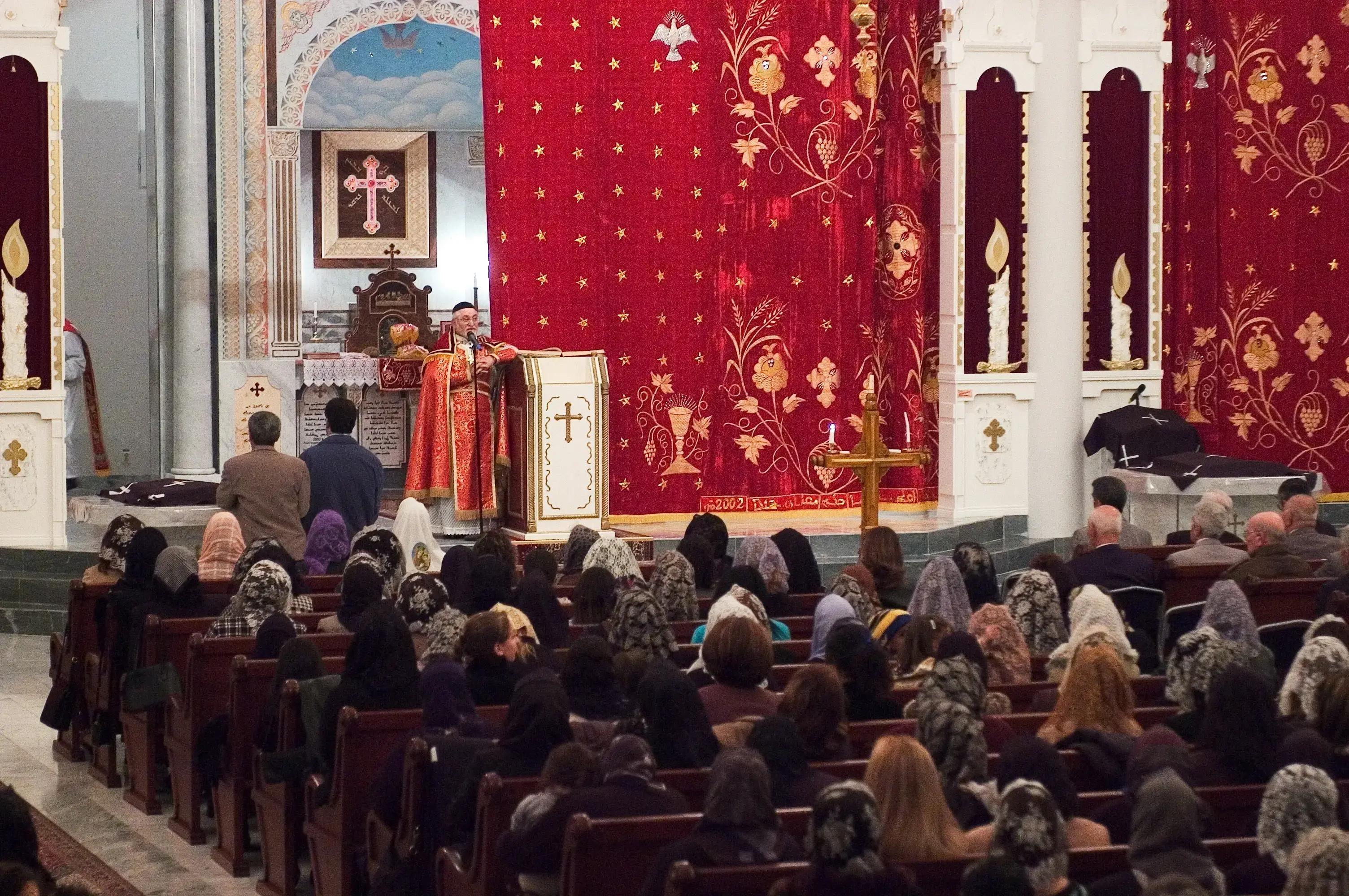 Good Friday Mass at St Peter and St Paul, Hallunda