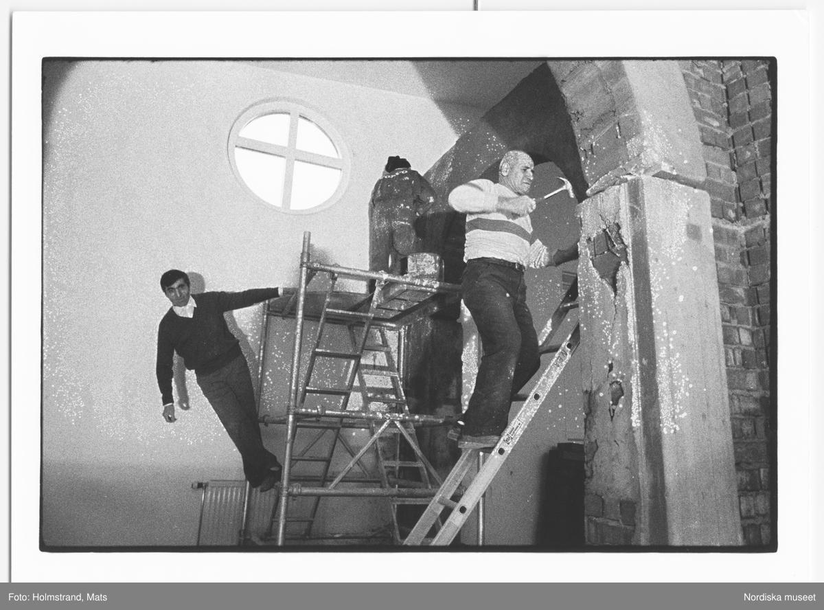 Building the Syriac Orthodox Maria church, Varberga, Örebro