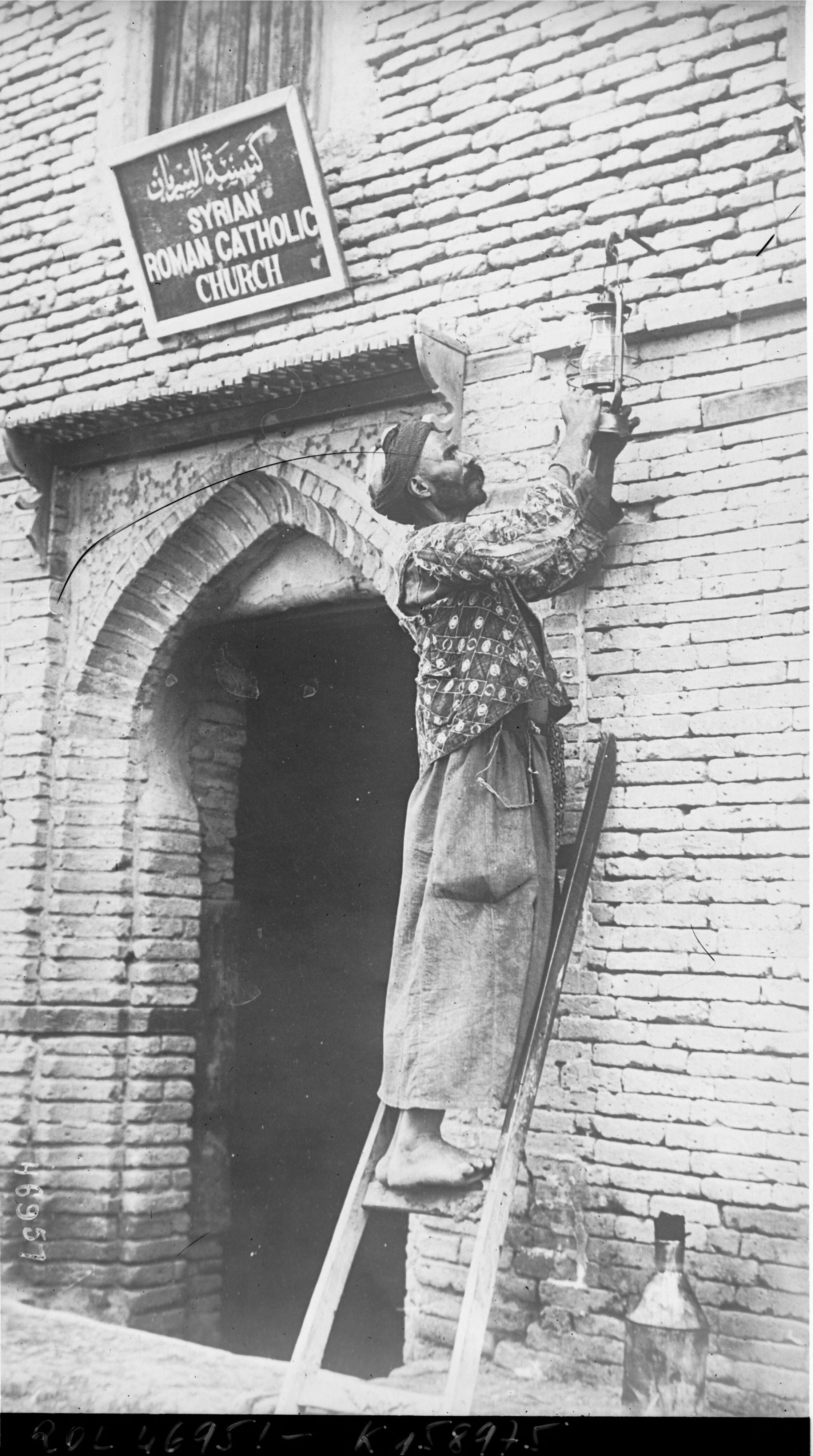 Syrian Catholic church in Mesopotamia during the First World War