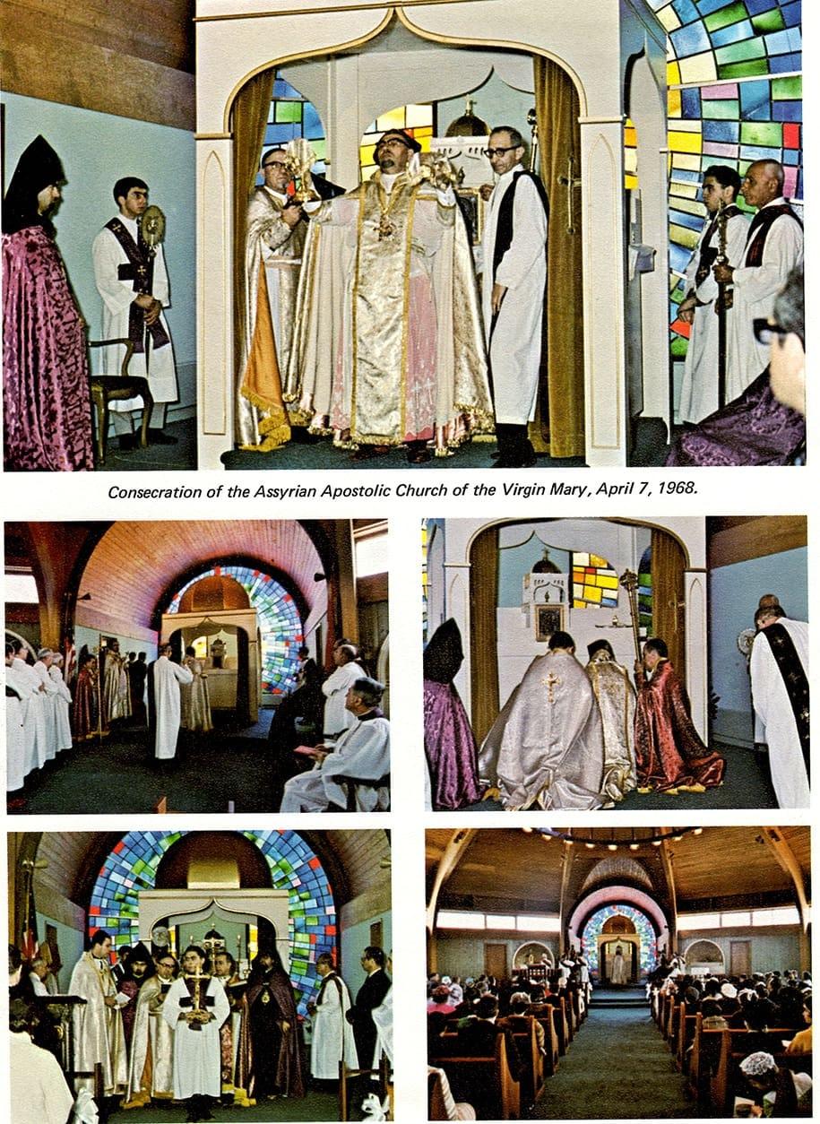 First liturgy at the newly consecrated Paramus church, 1968