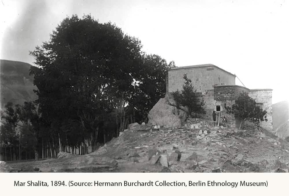 Church of Mar Shalita at Qudshanis, 1894
