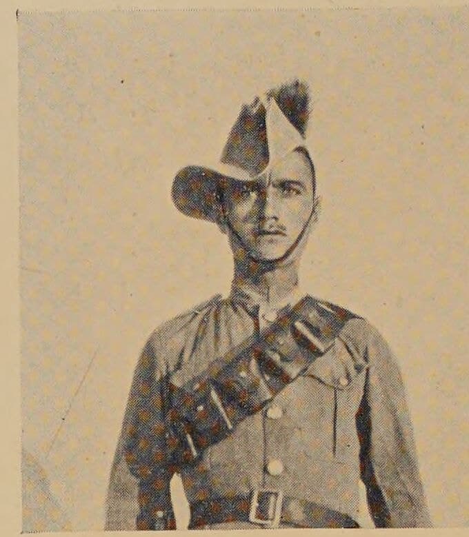 A private of the Levy infantry, an Assyrian from Tkhuma
