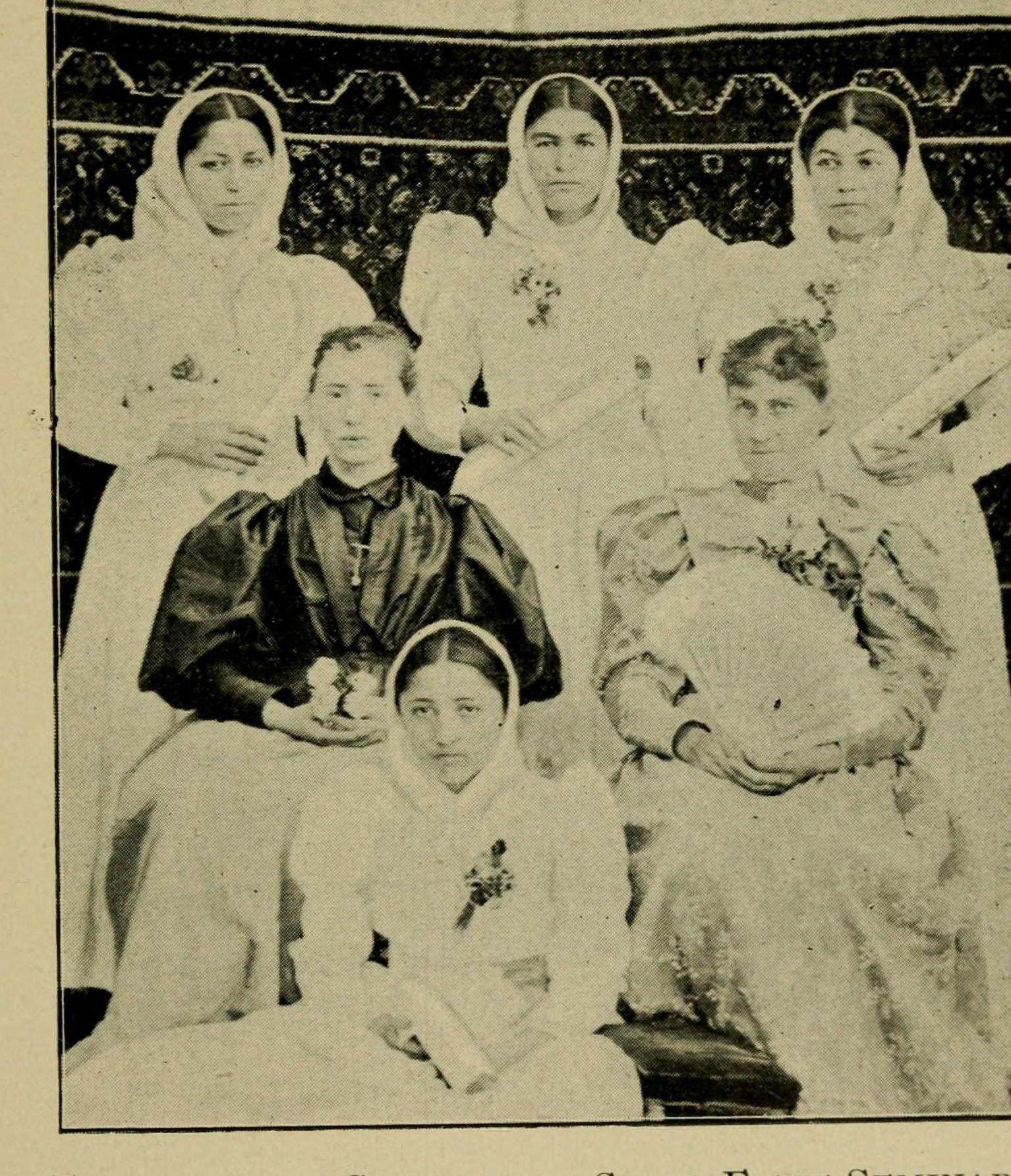 Teachers and graduating class, Fiske Seminary, Urmia