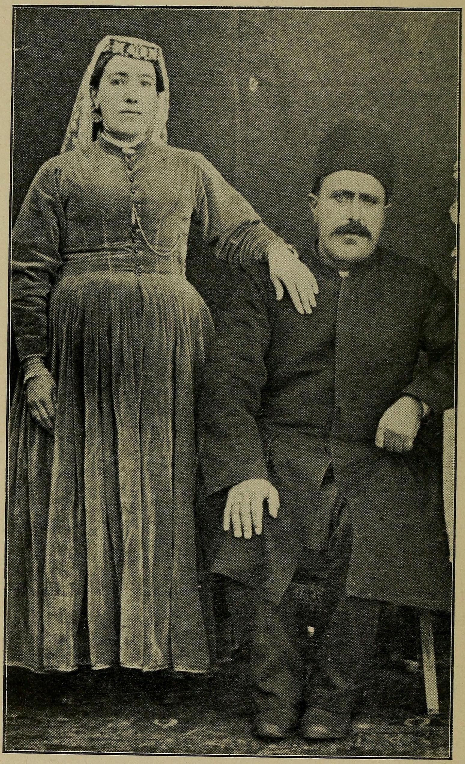 Mirza David M. Yonan and his wife