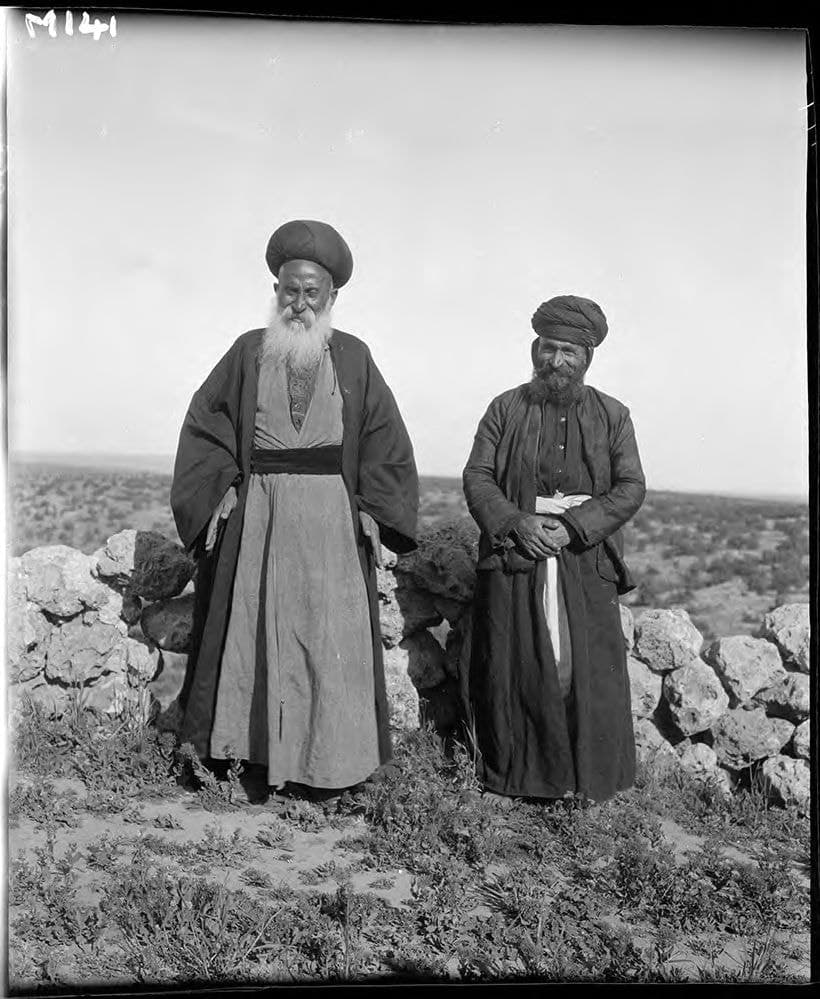Bishop Severius Samuel of Mor Melke and priest Yusef Bahho, 1909