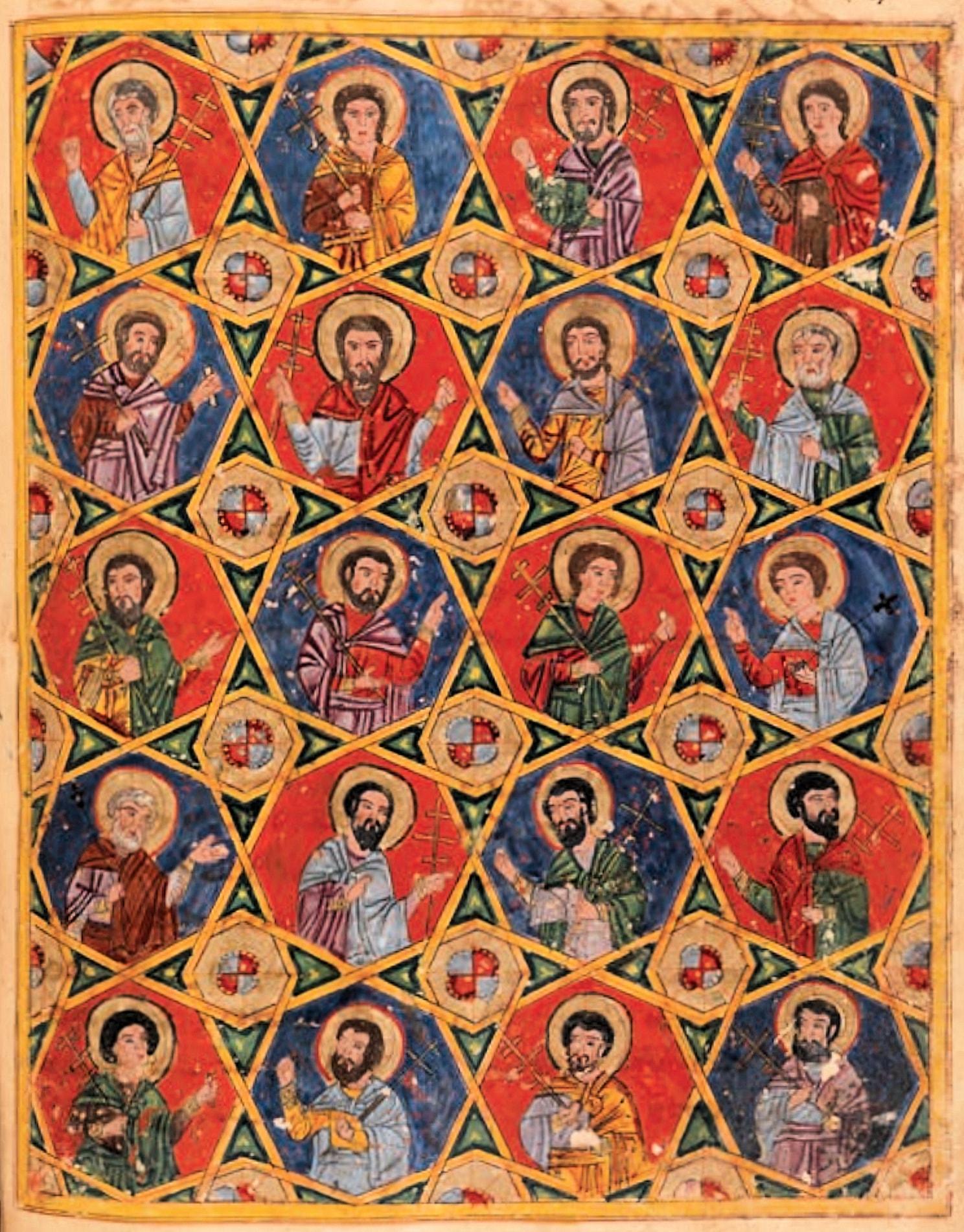 Forty Martyrs of Sebaste, lectionary copied at Mar Mattai, 1219-20