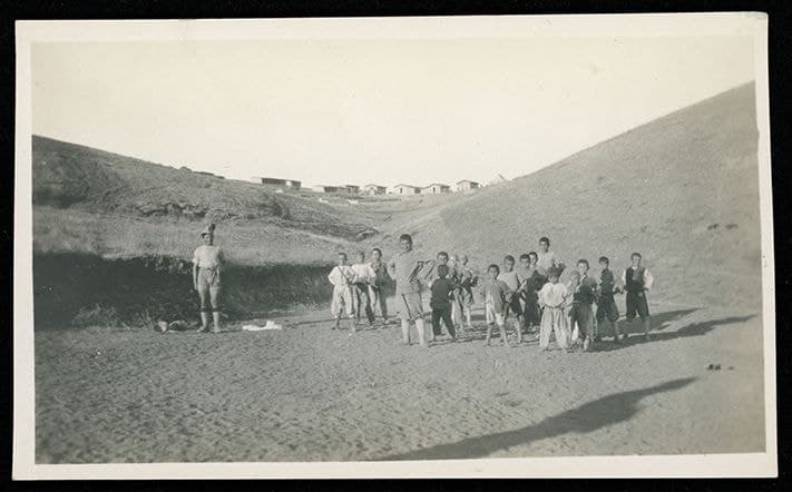 Children of Assyrian Levies at Zakho camp, 1922