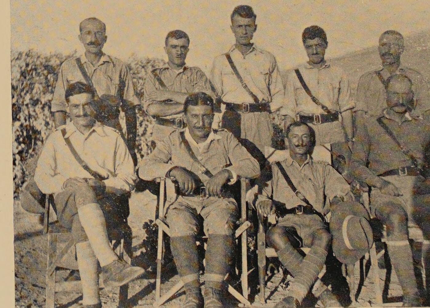 Assyrian officers of the Iraq Levies