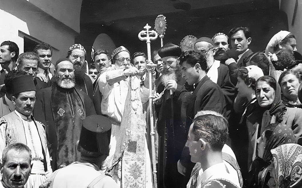 Consecration of St George's Syriac Orthodox Church, Aleppo, 1953
