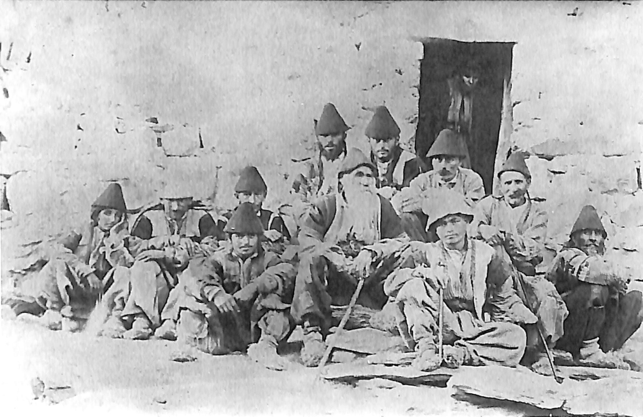 Tyari pilgrims at Qudshanis for the feast of Mar Shalita, 1912