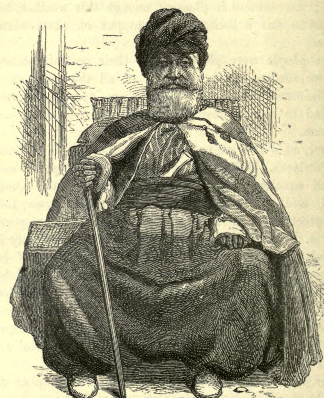 Nathan, the patriarch's uncle, Qudshanis, 1876