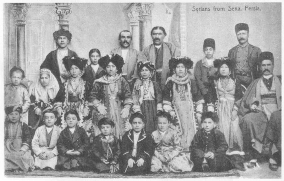 Assyrians from Sena (Sanandaj), Persia