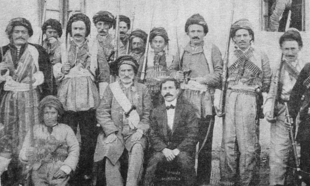 Colonel Baijan of Mawana and his Tergawar Assyrian fighters