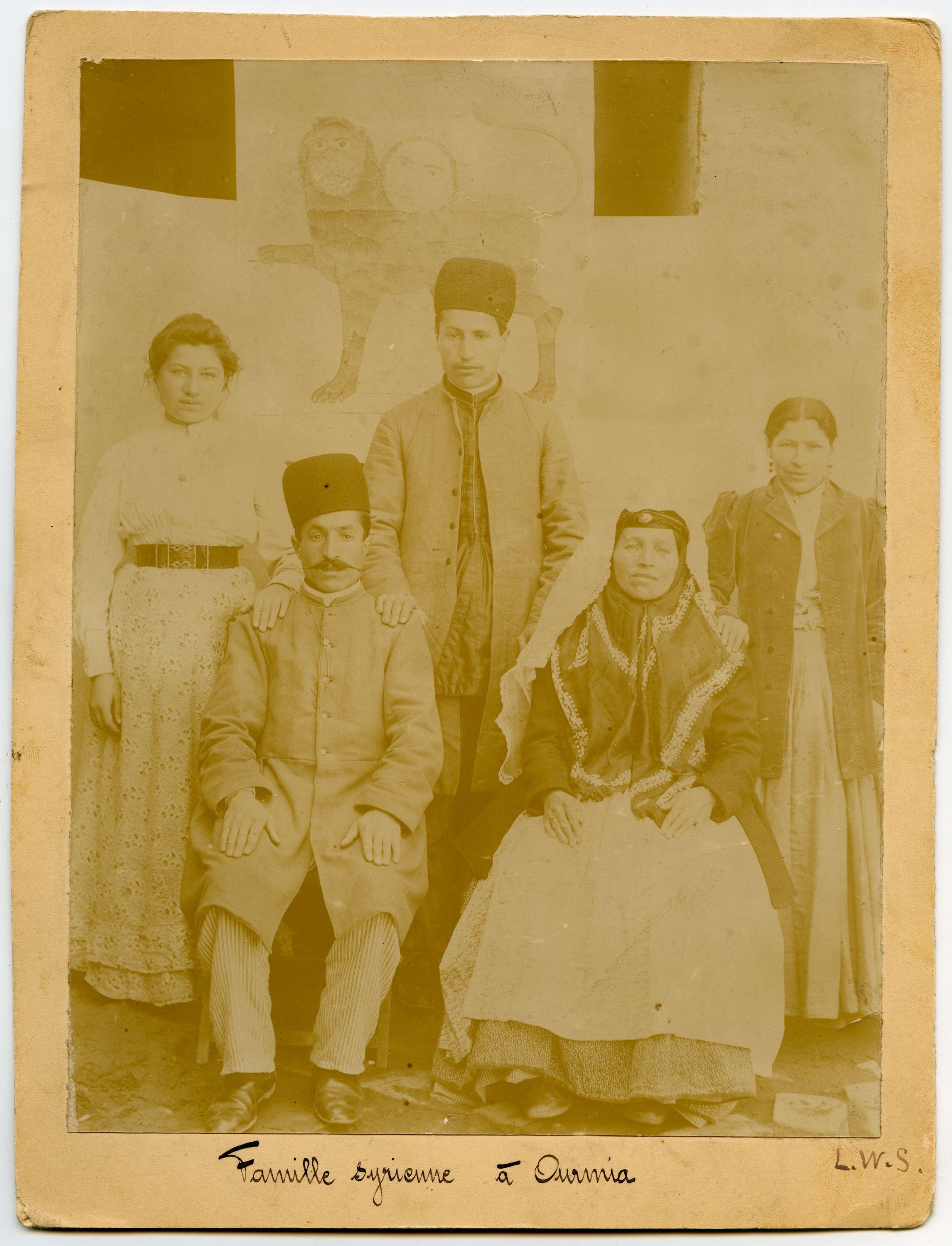 Syrian (Assyrian) family in Urmia