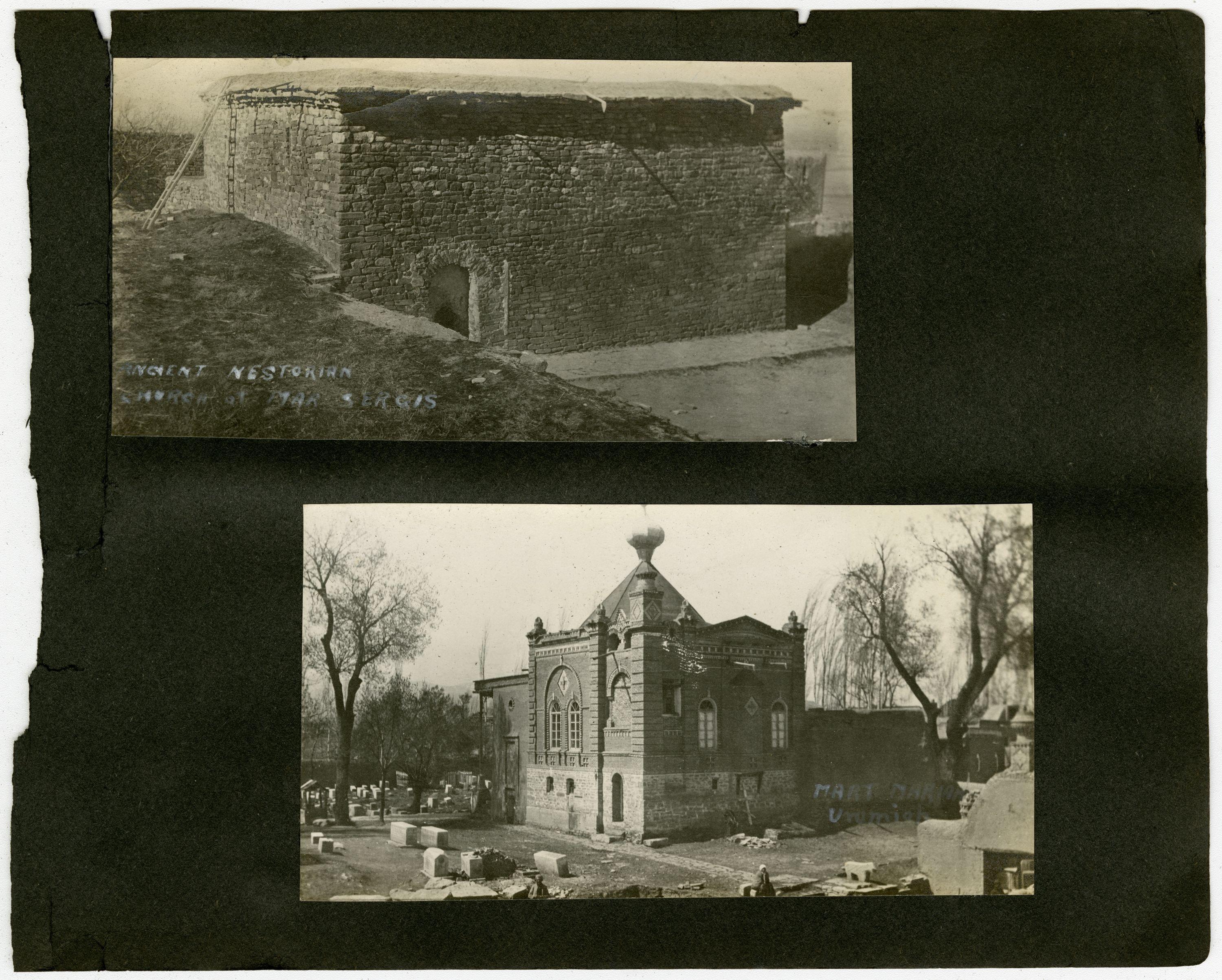 Ancient Nestorian church at Mar Sergis and Mart Mariam, Urmia