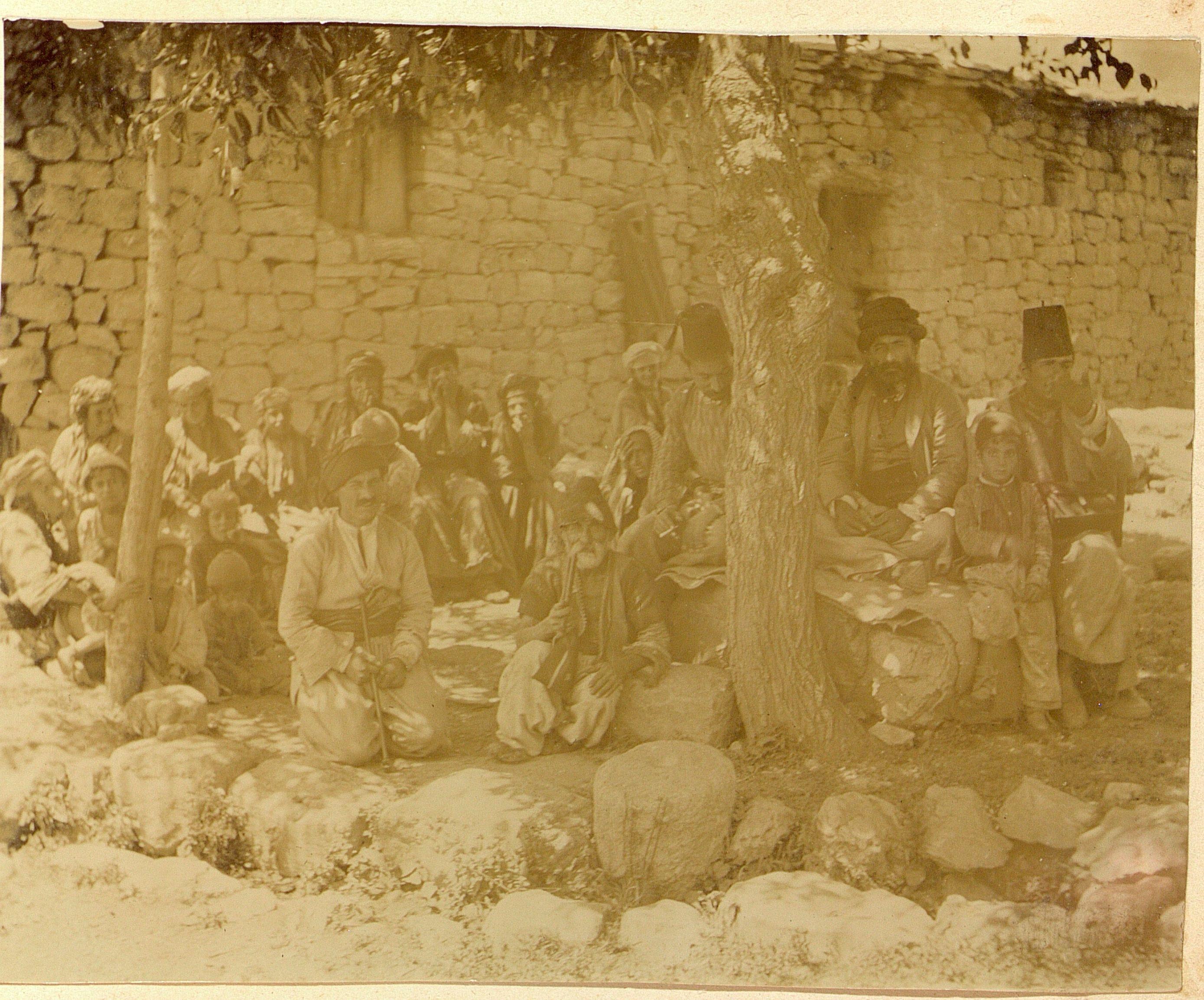 Congregation in Baz, Hakkari mountains
