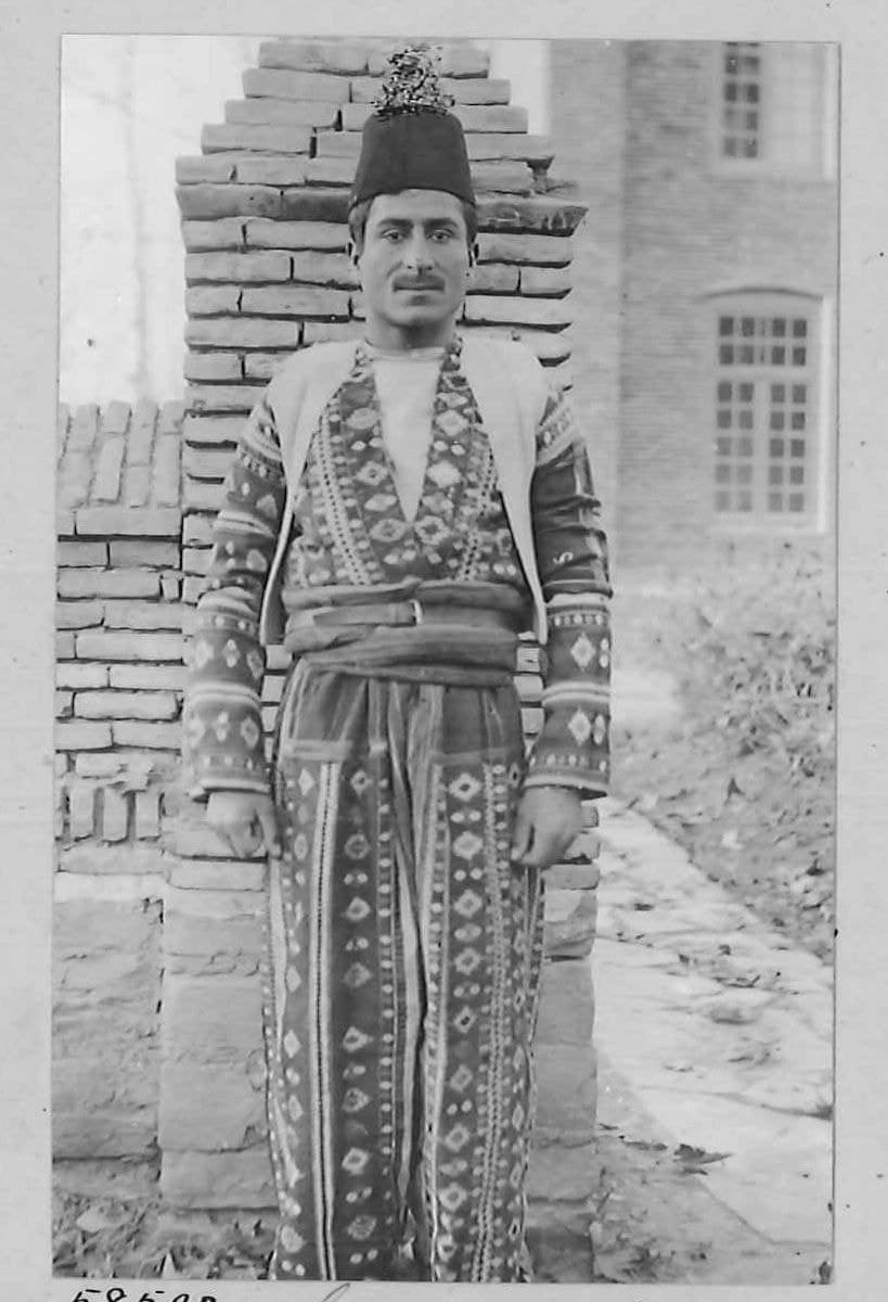 Assyrian man who died defending his people, Persia, about 1915-1918