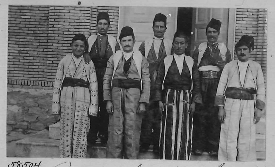 Assyrian boys from Kurdistan, students at Urmia College, Persia