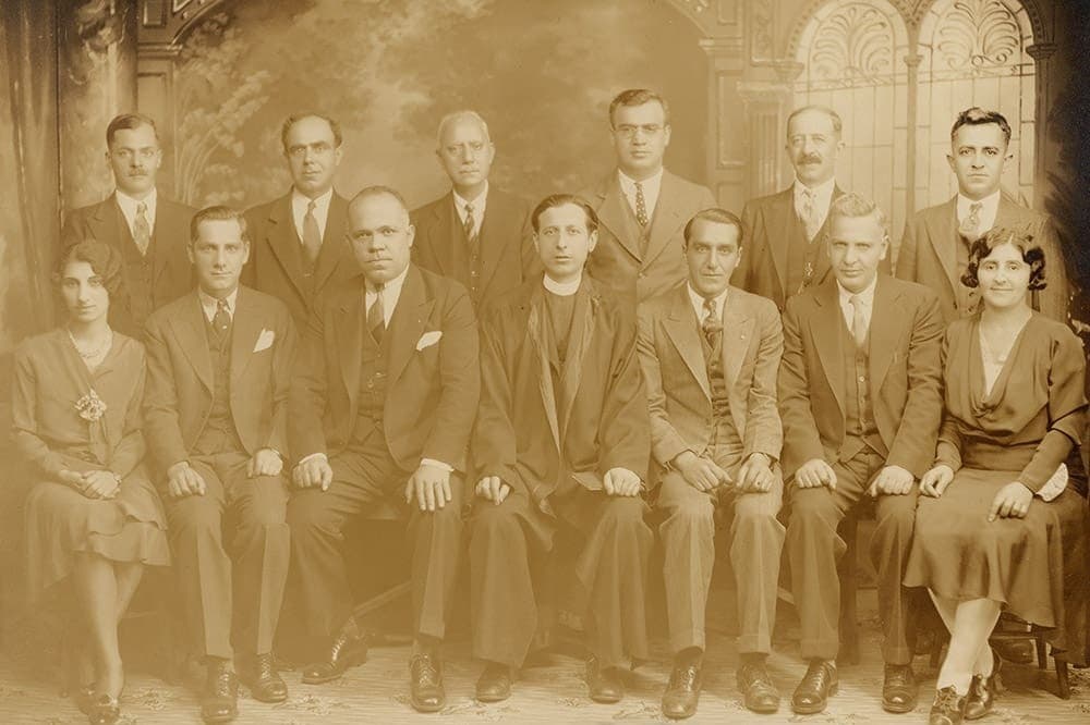 Board of trustees of the Virgin Mary Syriac Orthodox church, West New York, 1930