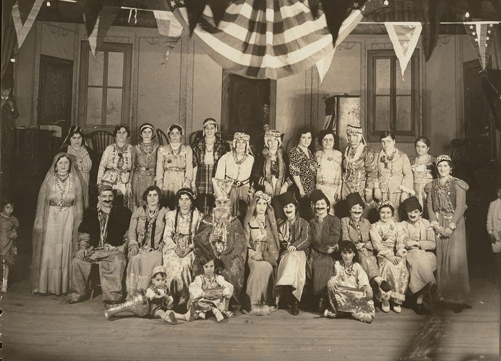 Parish theatre play of the West New York Syriac Orthodox community, 1935