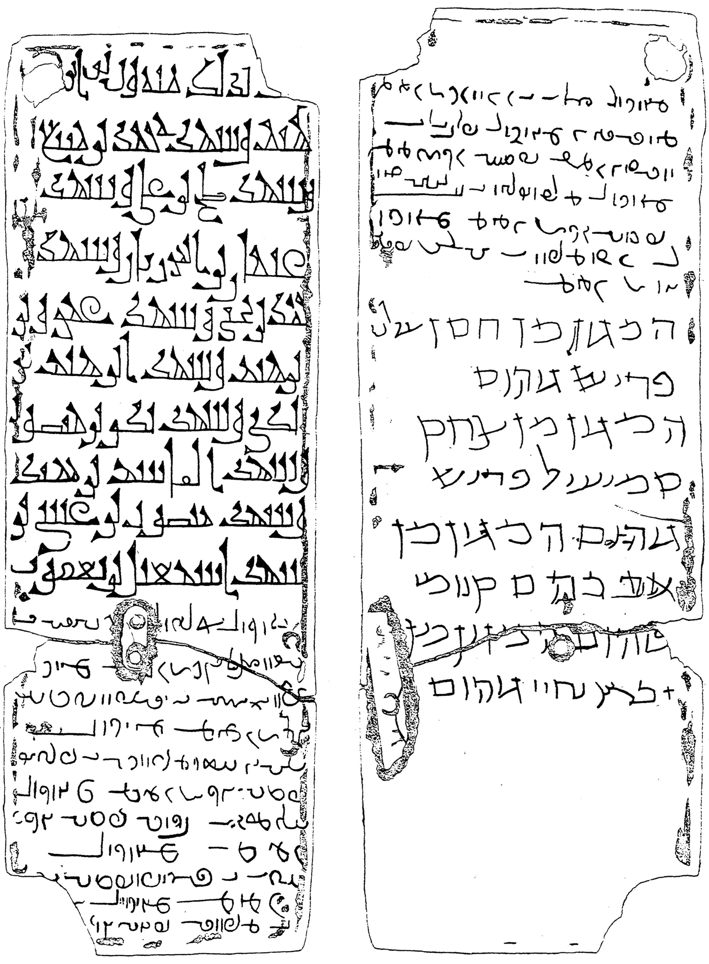 Witness signatures on the Quilon Syrian copper plates of 849