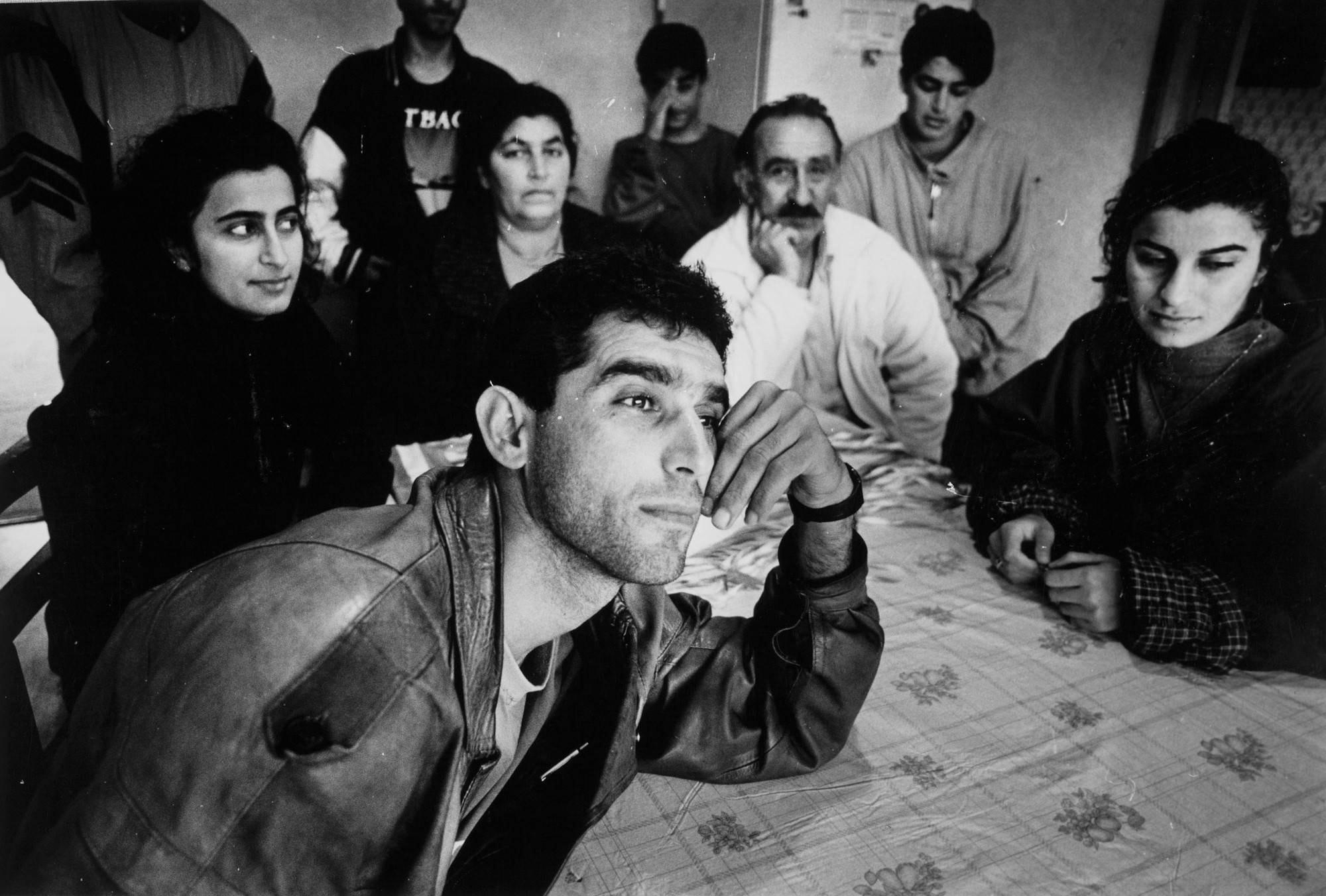 Assyrian refugee family from Iraq at home in Manurewa, Auckland, 1994