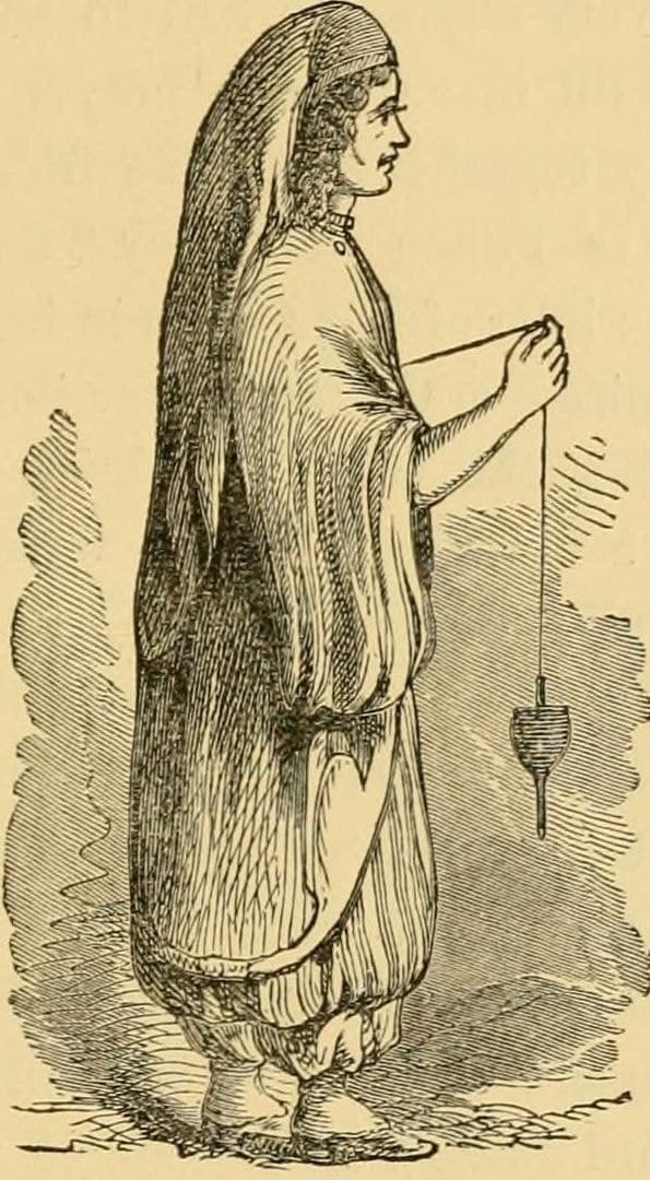 A Tiyari girl spinning