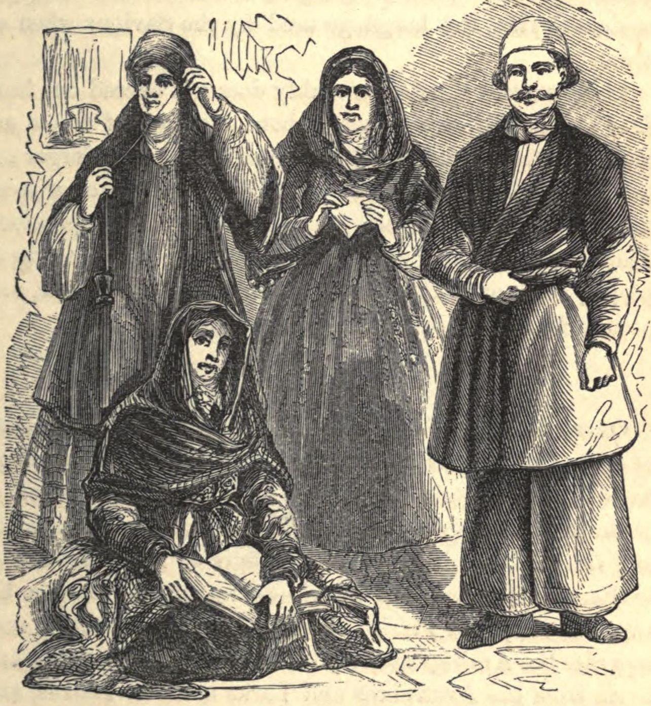 Nestorians, engraving of 1869