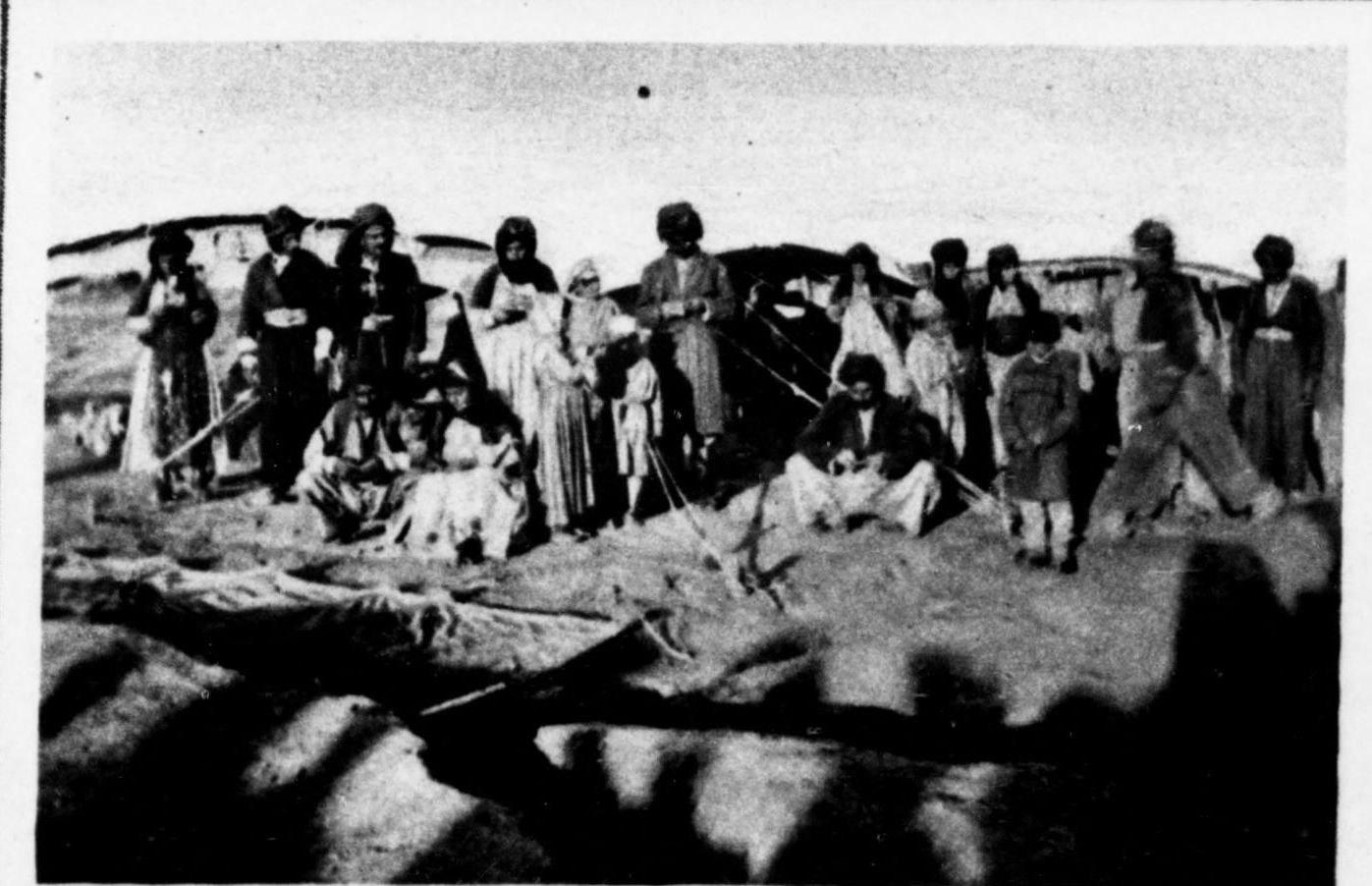 Members of the Shamsdin clan (Nestorian) at Baqubah, 1919