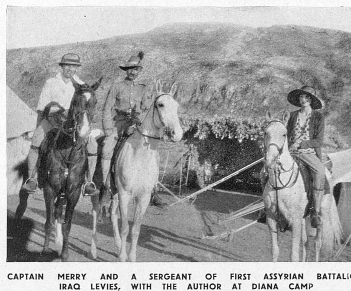 Sergeant of the 1st Assyrian Battalion, Iraq Levies, at Diana Camp, 1931