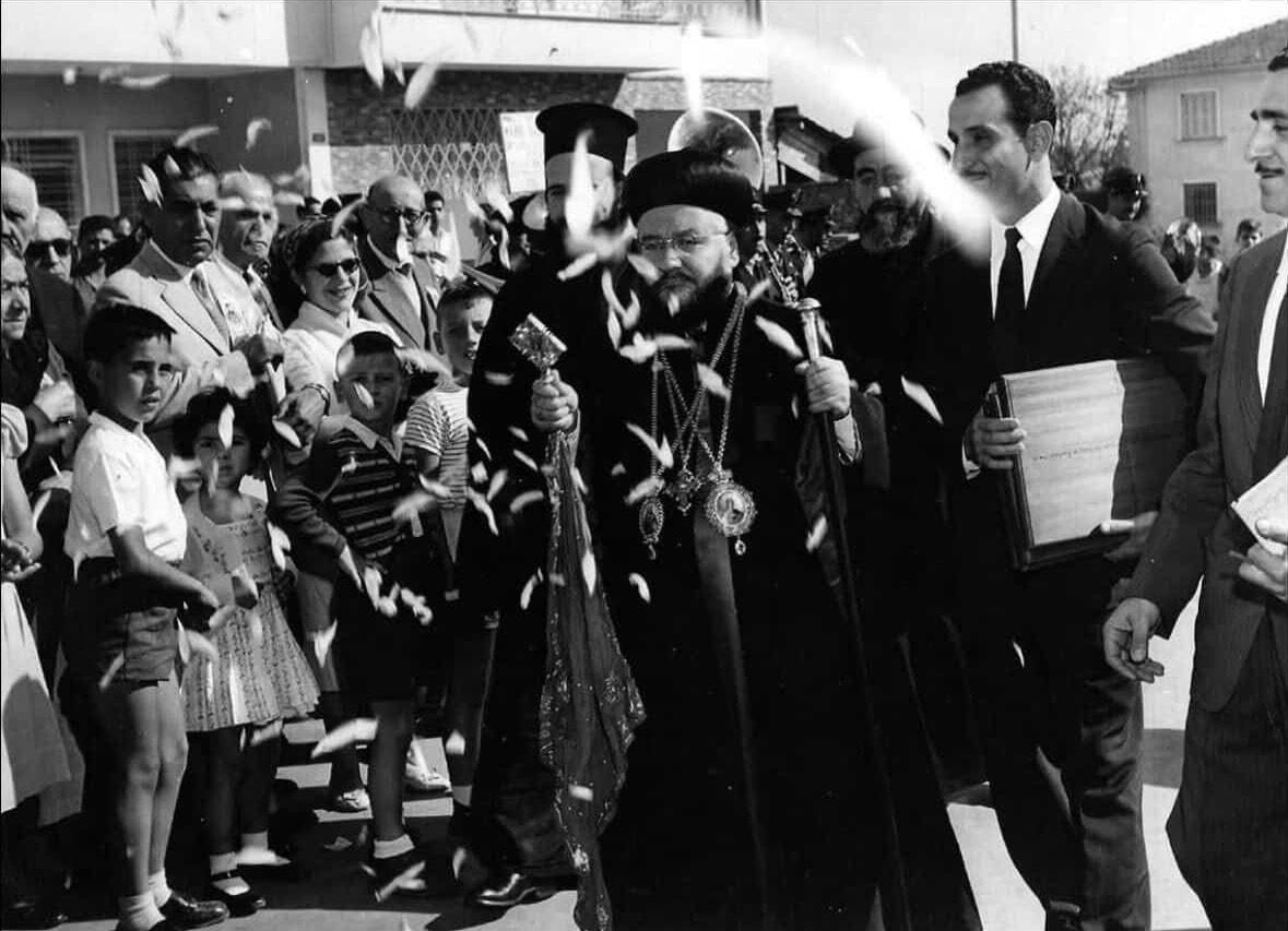 Patriarch Yacoub III opens Mor Yuhanon, the first Syriac Orthodox church in Brazil, 1958