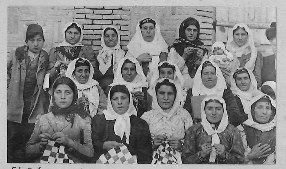Nestorian (Assyrian) village sewing society, early 1900s