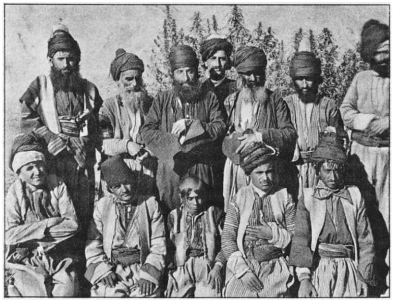 Group of Nestorian (Assyrian) highlanders, Hakkari
