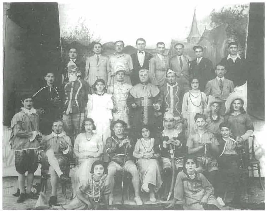 Romeo and Juliet cast, RAF Union School, Hinaidi, 1935
