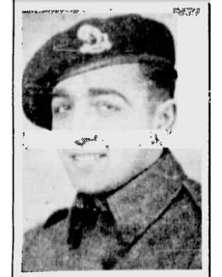 Corporal Joseph Backus, Assyrian Canadian soldier, newspaper portrait