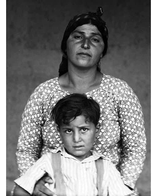 Assyrian mother and child at Habbaniya