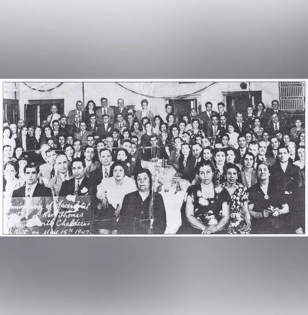 Chaldean community of Detroit honours Father Thomas Bidawid, 1947