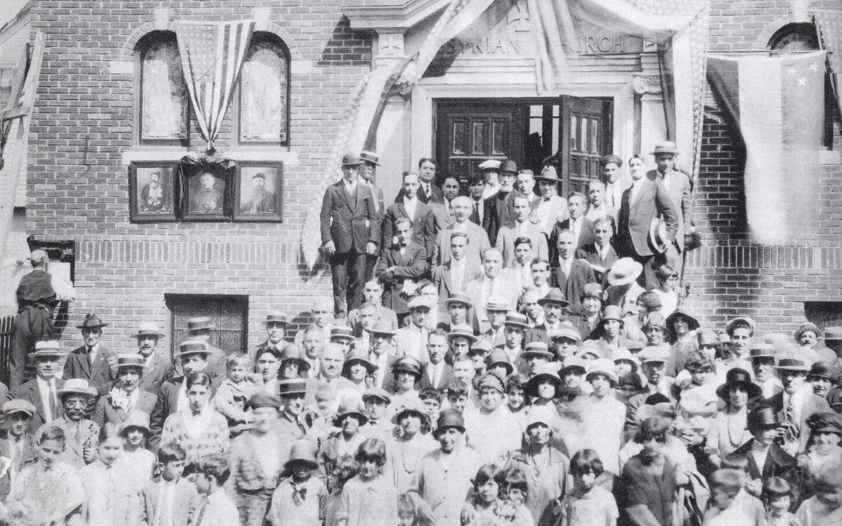 Opening of St. Mary's Assyrian Church, Worcester, 1927