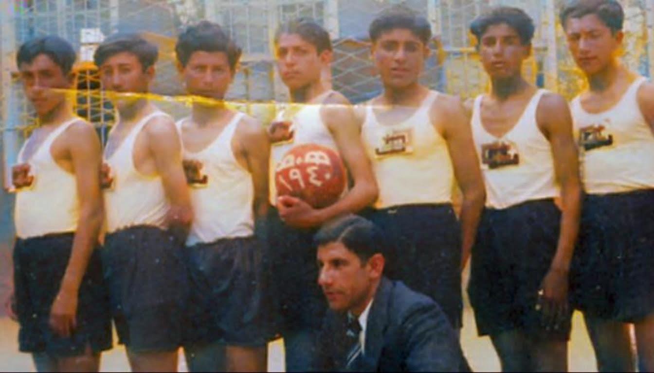 Syriac youth basketball team of Qamishli, 1940