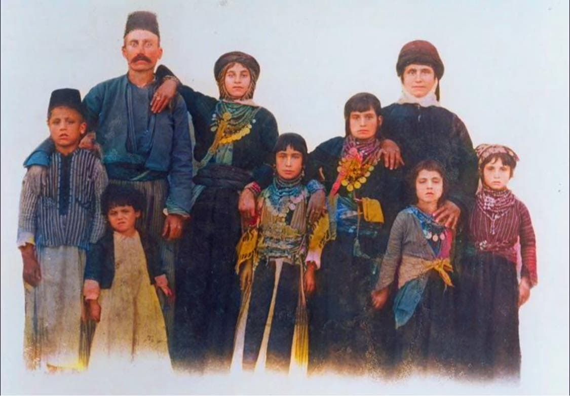 Syriac family of Midyat, about 1900