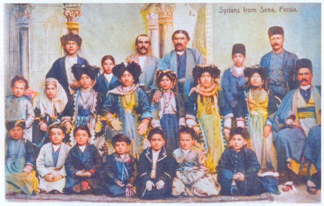 Assyrians from Sena (Sanandaj), Persia